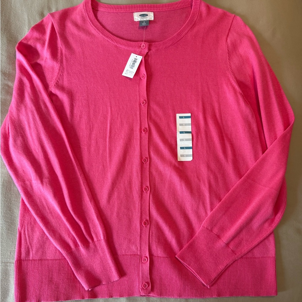 Old Navy Hot Pink Cardigan